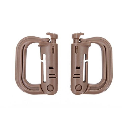 [IW-0214-CB] FASTENER IMMORTAL PVC 2PCS COYOTE