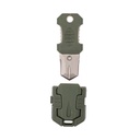 CUCHILLO MINI IMMORTAL MOLLE C/FUNDA RIGIDA VERDE