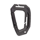 MOSQUETON IMMORTAL PVC TACTICO 89MM NEGRO