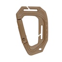 MOSQUETON IMMORTAL PVC TACTICO 89MM COYOTE