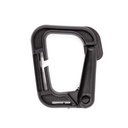 MOSQUETON IMMORTAL PVC CUADRADO 58 X 49 MM NEGRO