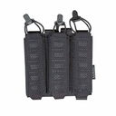 POUCH CORSO CARGADOR MP5/MP7 TRIPLE DAGGER LASER NEGRO