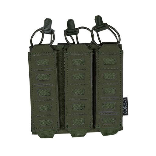 [CRS-042103-OD] POUCH CORSO CARGADOR MP5/MP7 TRIPLE DAGGER LASER RANGER GREEN