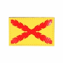 PARCHE IMMORTAL REFLECTANTE BORGOÑA AMARILLO