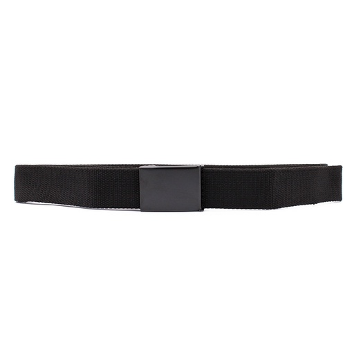 [IW-2113-BK] CINTURON IMMORTAL HEBILLA METALICA TAPETA LISO NEGRO