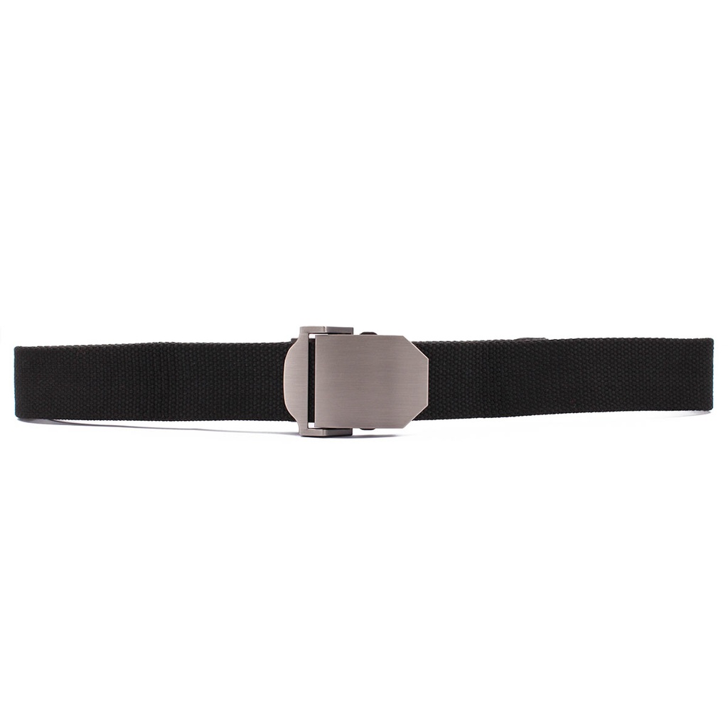 CINTURON IMMORTAL HEBILLA METALICA TAPETA ANCHA NEGRO