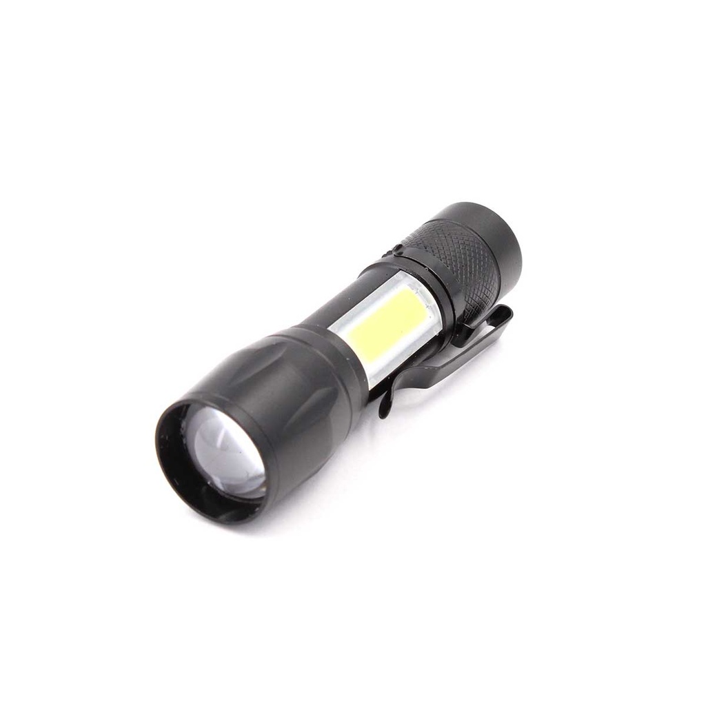 LINTERNA SANDA LED LATERAL C/CLIP RECARGABLE
