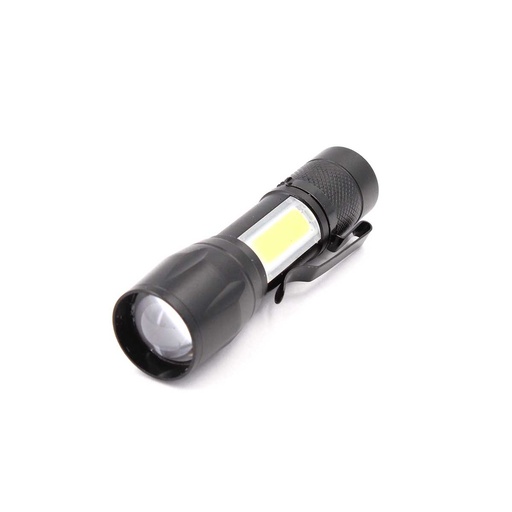 [SD-5631] LINTERNA SANDA LED LATERAL C/CLIP RECARGABLE