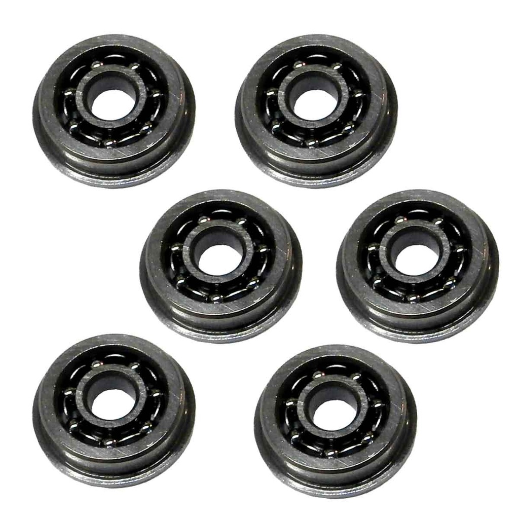 RODAMIENTOS REFORZADOS FPS 9MM 6PCS PLATA