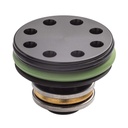 CABEZA PISTON AEG FPS ERGAL DOBLE JUSTA C/RODAMIENTO ALIGERADA NEGRA