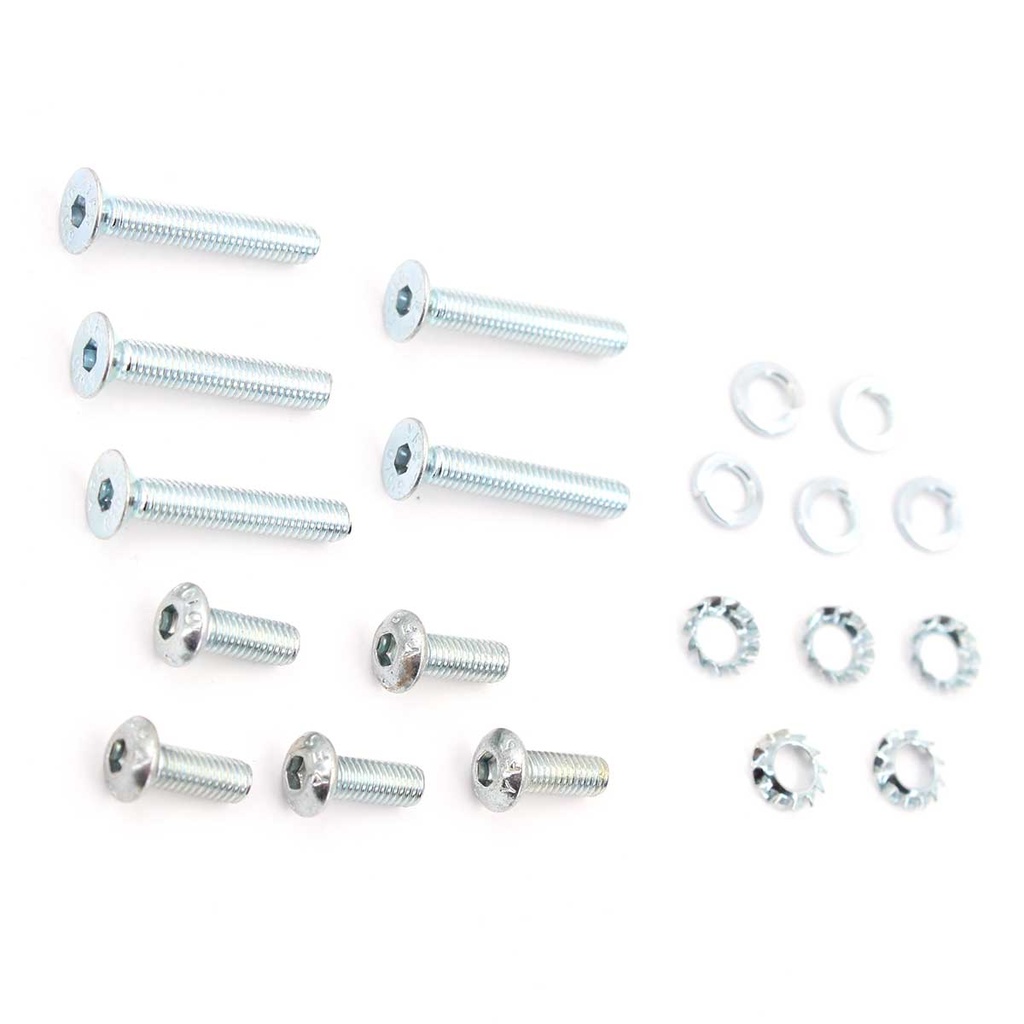 KIT TORNILLOS GEARBOX FPS VER.2 PLATA