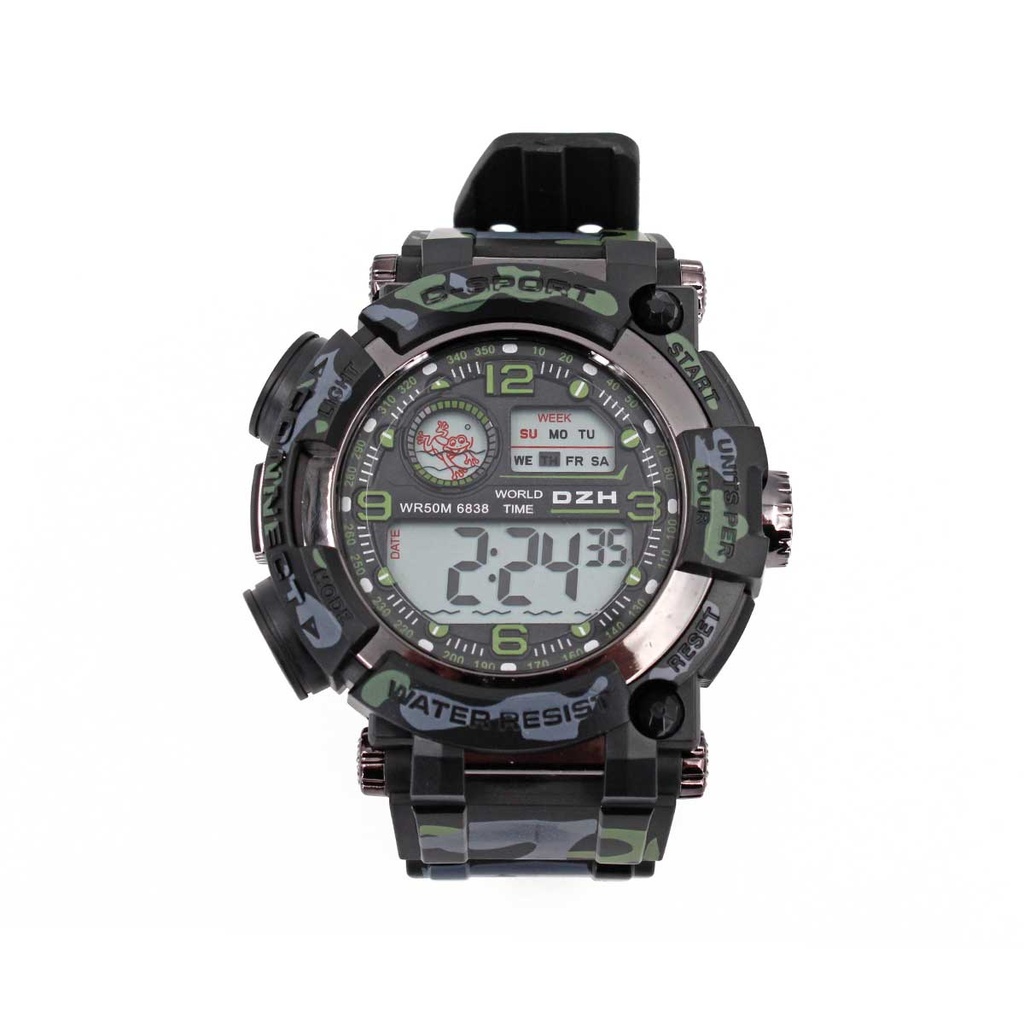 RELOJ TACTICO DZM CAMO
