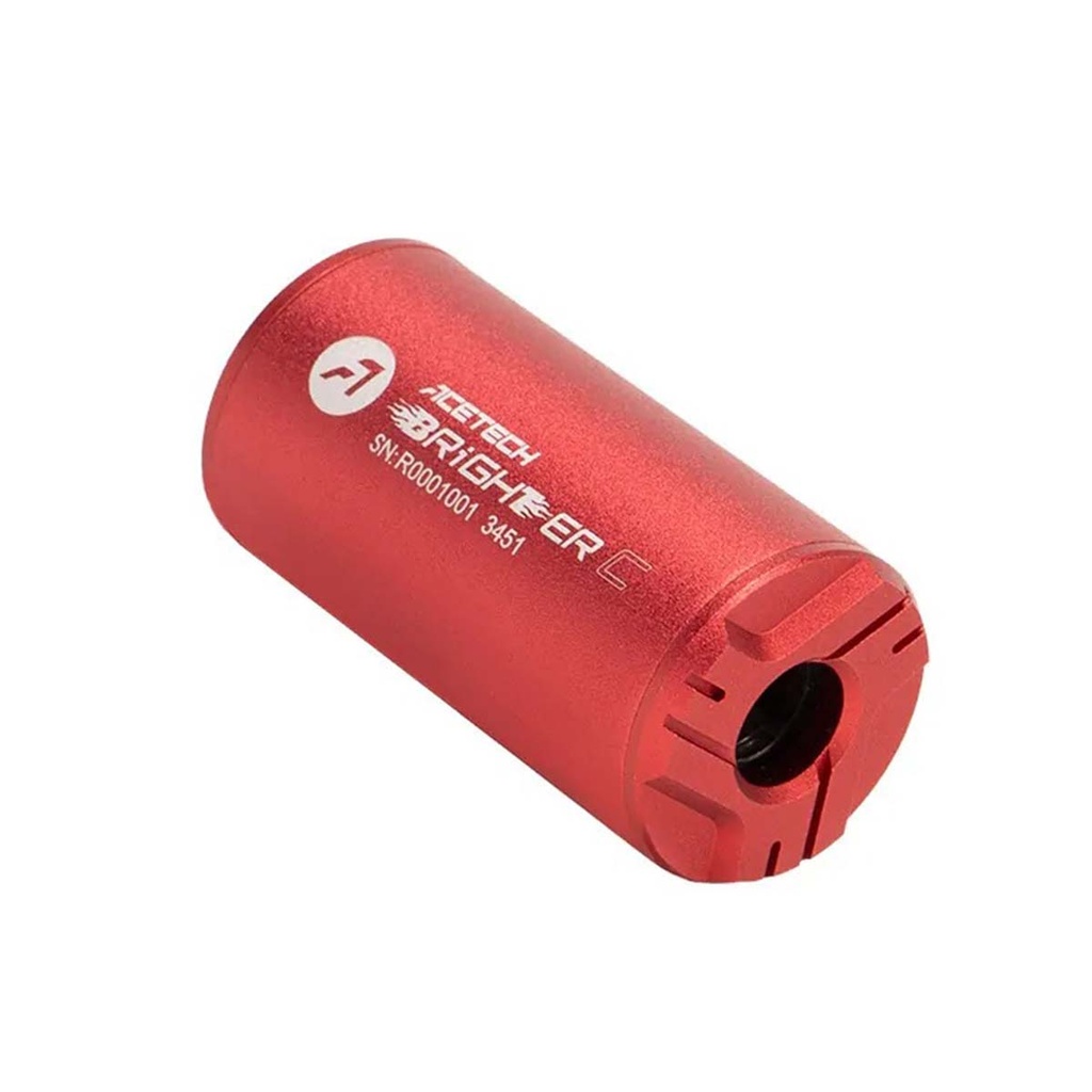 SILENCIADOR TRAZADOR ACETECH BRIGHTER C ROJO