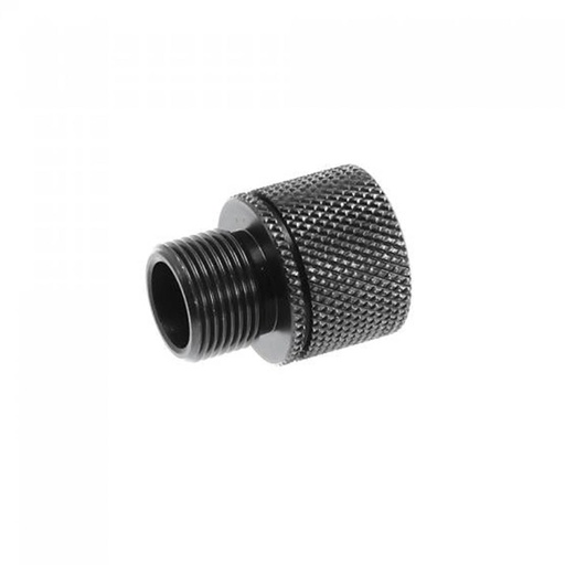 [L55030] ADAPTADOR DE ROSCA LAYLAX/NINE MK23 A 14MM NEGRO