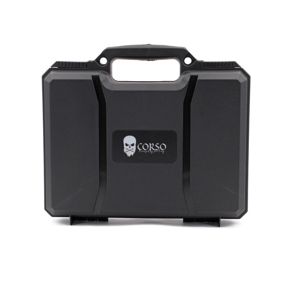 MALETIN PISTOLA CORSO RIGIDO CORSAIR 29CM NEGRO