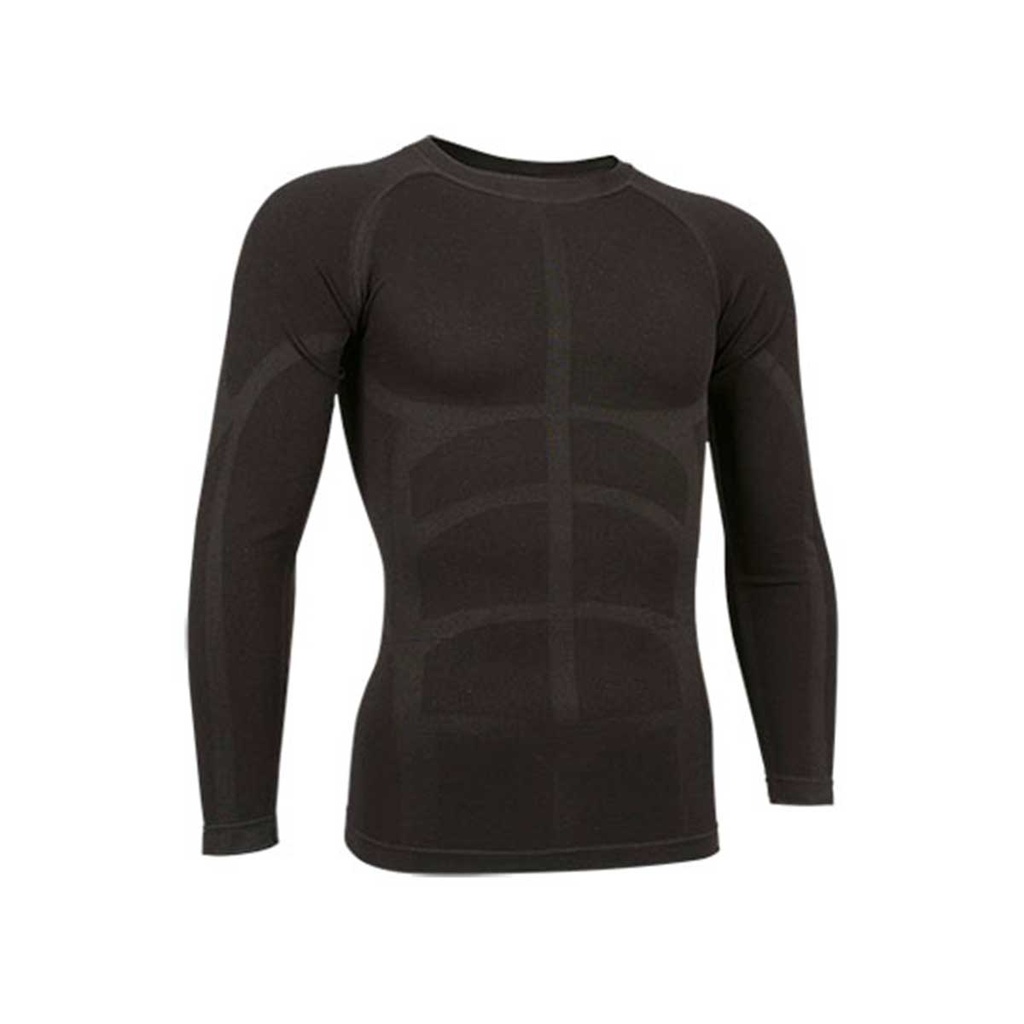 CAMISETA TERMICA TACTICA SIDEROS NEGRA