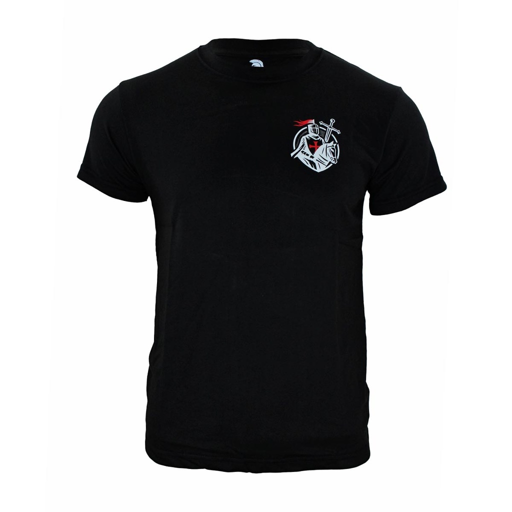 CAMISETA IMMORTAL CRUZ TEMPLARIO NEGRA