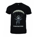 CAMISETA IMMORTAL PARATROOPER NEGRA