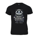 CAMISETA IMMORTAL PANDA FORCE NEGRA