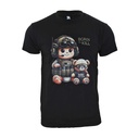 CAMISETA IMMORTAL BORN TO KILL NEGRA