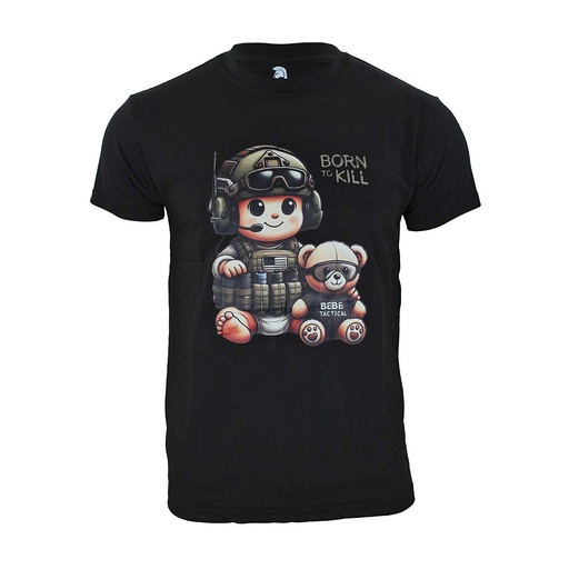 [IW-110119-S] CAMISETA IMMORTAL BORN TO KILL NEGRA (S)