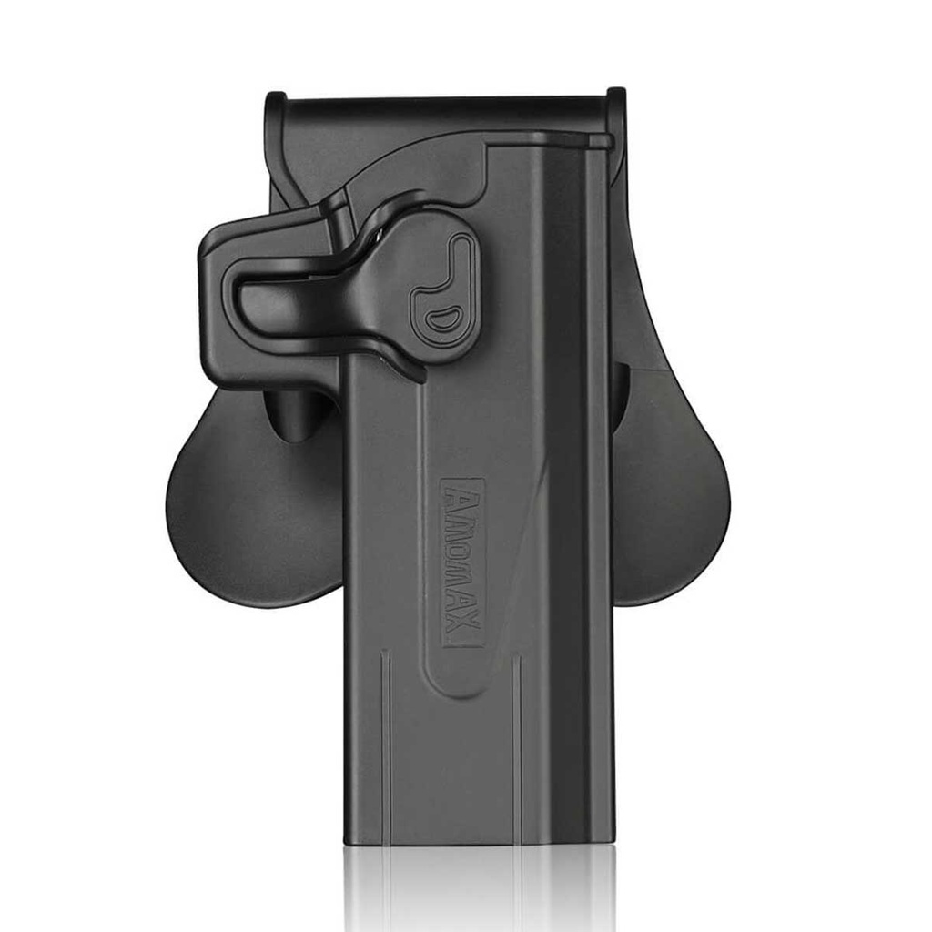 FUNDA PISTOLA RIGIDA HI-CAPA NEGRA