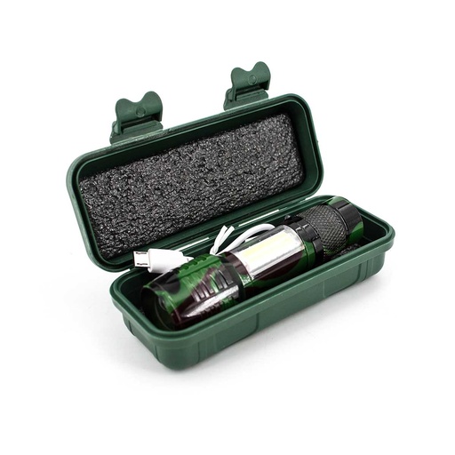 [59095] LINTERNA LED RECARGABLE C/USB GR. CAMO