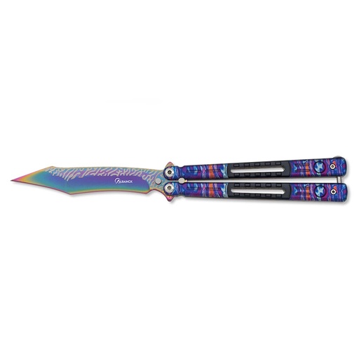 [02245] NAVAJA MARIPOSA ALBAINOX 3D 10.6CM MULTICOLOR