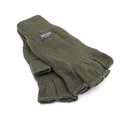 GUANTE ACRILICO THERMAL DEDOS CORTADOS VERDE