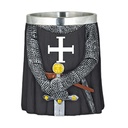 TAZA TEMPLARIA TOLE 10 CRUZ ESPADA