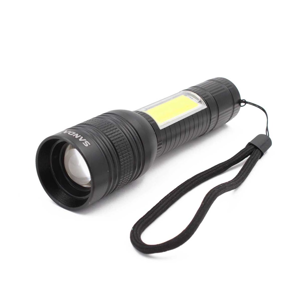 LINTERNA SANDA MULTIFUNCION NEGRA