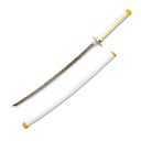 KATANA C/LED 1101 DMSY 104CM ACERO BLANCA
