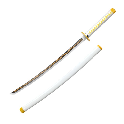 [BH-1101] KATANA C/LED 1101 DMSY 104CM ACERO BLANCA
