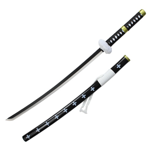 [BH-1108] KATANA C/LED 1108 OPC 104CM ACERO NEGRA