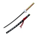 KATANA C/LED 1109 OPC 104CM ACERO NEGRA/DORADA