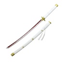 KATANA C/LED 1112 OPC 104CM ACERO BLANCA