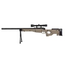 FUSIL SPECNA ARMS SA-S11 EDGE L96 C/ VISOR Y BIPODE TAN
