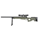 FUSIL SPECNA ARMS SA-S11 EDGE L96 C/ VISOR Y BIPODE VERDE
