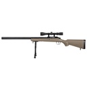 FUSIL SPECNA ARMS SA-S12 EDGE VSR-10 C/ VISOR Y BIPODE TAN