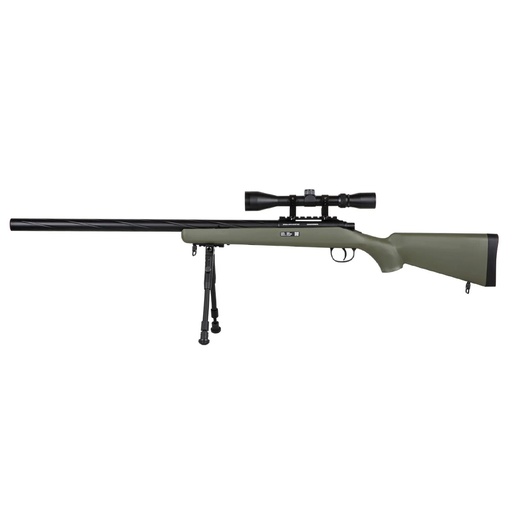 [SPE-03-039585-00] FUSIL SPECNA ARMS SA-S12 EDGE VSR-10 C/ VISOR Y BIPODE VERDE