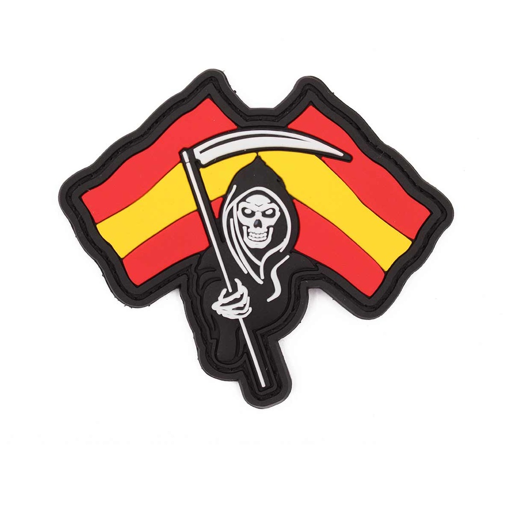 PARCHE IMMORTAL PVC 3D GUADAÑA ESPAÑA