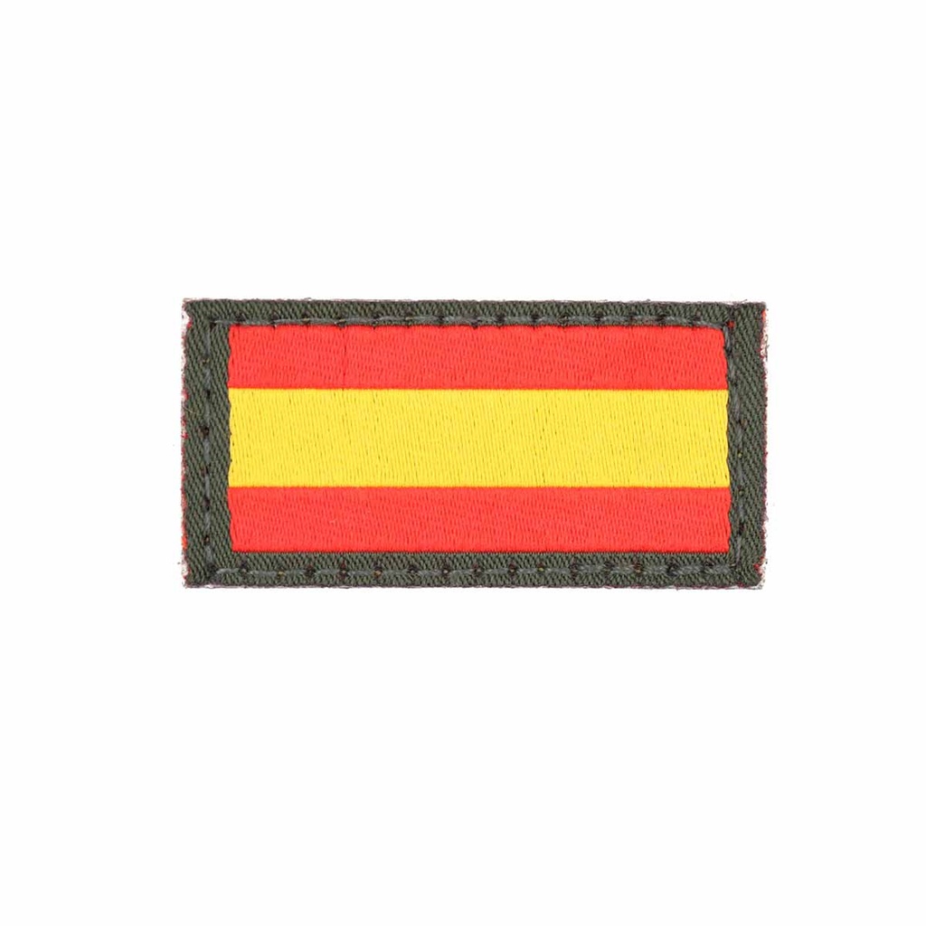 PARCHE IMMORTAL BANDERITA ESPAÑA HOMBRO C/VELCRO VERDE
