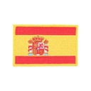 PARCHE IMMORTAL BORDADO BANDERA ESPAÑA CONSTITUCION C/VELCRO