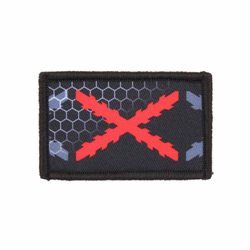 [IW-08411-BK] PARCHE IMMORTAL SUBLIMACION BORGOÑA NEGRO