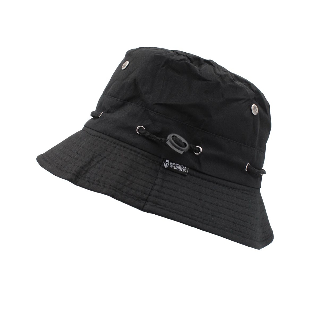 SOMBRERO IMMORTAL ALA CORTA CORDON NEGRO