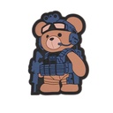 PARCHE IMMORTAL PVC 3D TEDDY TACTICO COYOTE
