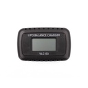 CARGADOR BATERIA BALENCEADOR VLC PRO CON COMPROBADOR VLC-E3 LIPO 7.4V/11.1V NEGRO
