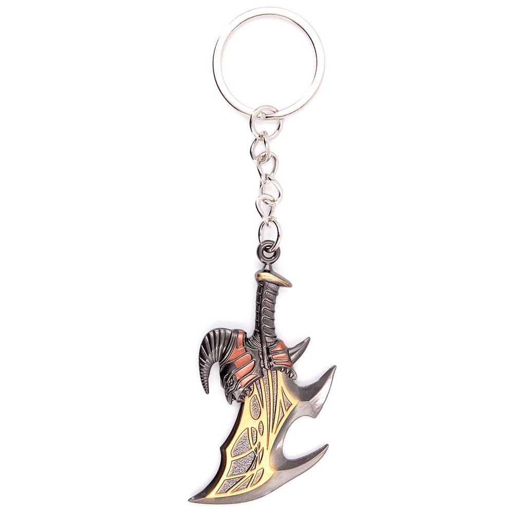 LLAVERO BH ESPADA 1244 GOW 6CM GRIS-AMARILLO