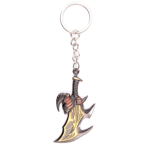 [BH-1244] LLAVERO BH ESPADA 1244 GOW 6CM GRIS-AMARILLO