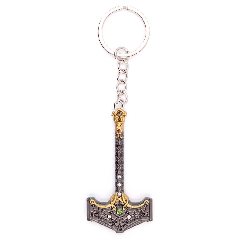 LLAVERO MARTILLO 1247 GOW 6 CM GRIS